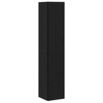 Krokhyller Svart Eik 33 X 33 X 164.5 Cm Konstruert Tre