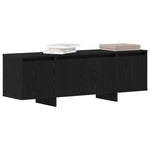 Tv-Skap Svart Eik 120 X 30 X 40,5 Cm Konstruert Tre