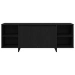 Tv-Skap Svart Eik 120 X 30 X 40,5 Cm Konstruert Tre