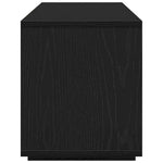 Tv-Skap Svart Eik 120 X 30 X 40,5 Cm Konstruert Tre