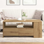 Kaffebord Artisan Eik 102 X 55 X 43,5 Cm Konstruert Tre