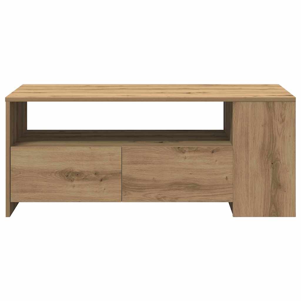 Kaffebord Artisan Eik 102 X 55 X 43,5 Cm Konstruert Tre