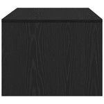 Kaffebord Med Skuff Svart Eik 102 X 55 X 43,5 Cm Konstruert Tre