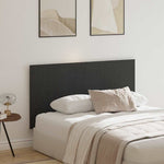 Seng Hodegjerde Svart Eik 160 X 1.5 X 80.5 Cm Konstruert Tre