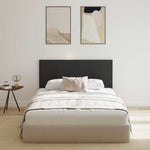 Seng Hodegjerde Svart Eik 160 X 1.5 X 80.5 Cm Konstruert Tre