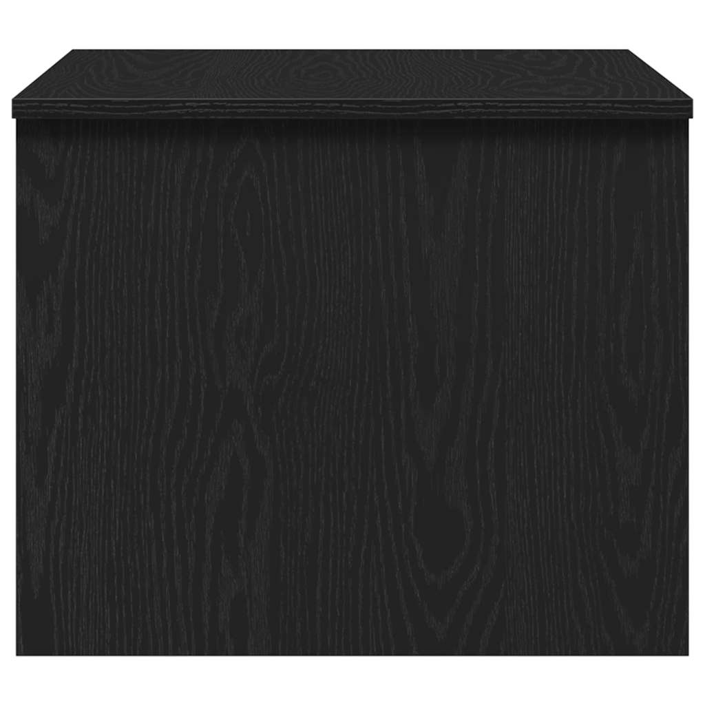 Kaffebord Svart Eik 80 X 50,5 X 41,5 Cm Konstruert Tre