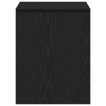 Kledestol Svart Eik 70 X 35 X 45 Cm Konstruert Tre