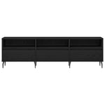 Tv-Skap Svart Eik 150 X 30 X 44,5 Cm Konstruert Tre