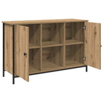 Tv-Benksett Artisan Eik 101 X 35 X 65 Cm Konstruert Tre