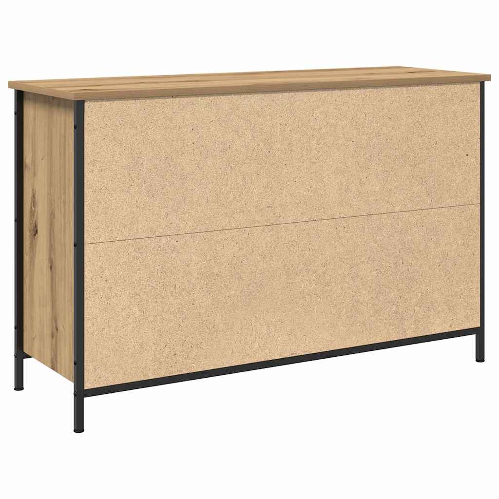 Tv-Benksett Artisan Eik 101 X 35 X 65 Cm Konstruert Tre
