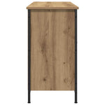 Tv-Benksett Artisan Eik 101 X 35 X 65 Cm Konstruert Tre