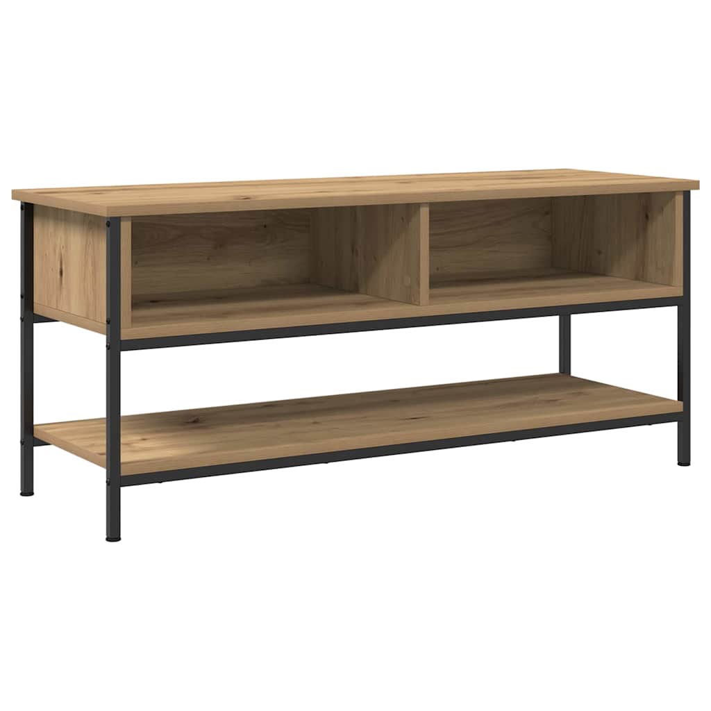 Tv-Benksett Artisan Eik 100 X 35 X 45 Cm Konstruert Tre