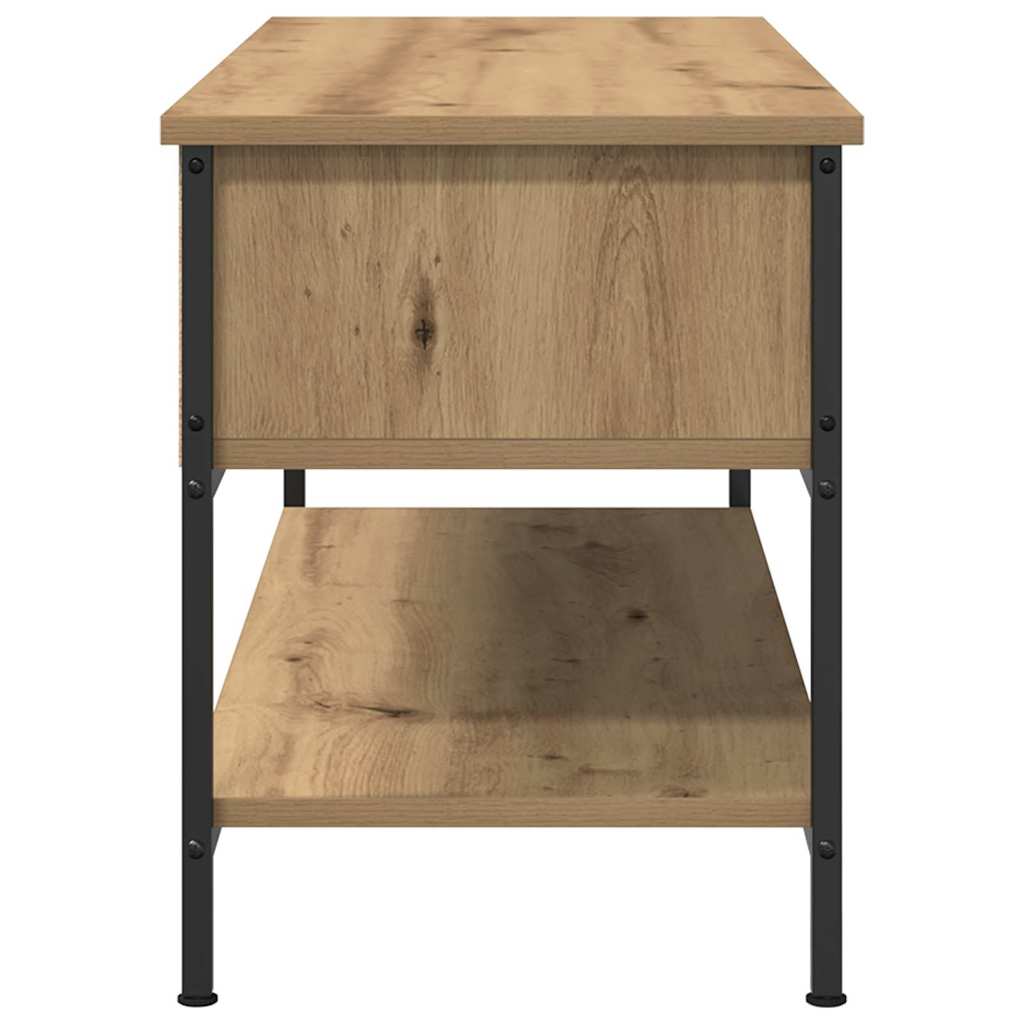 Tv-Benksett Artisan Eik 100 X 35 X 45 Cm Konstruert Tre