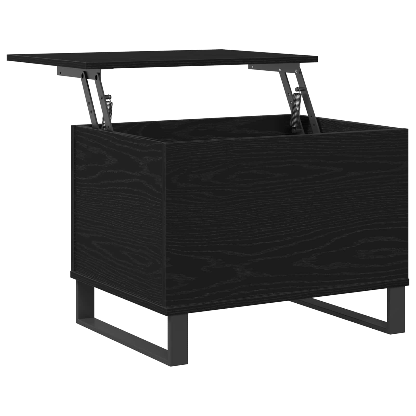 Kaffebord Svart Eik 60 X 44,5 X 45 Cm