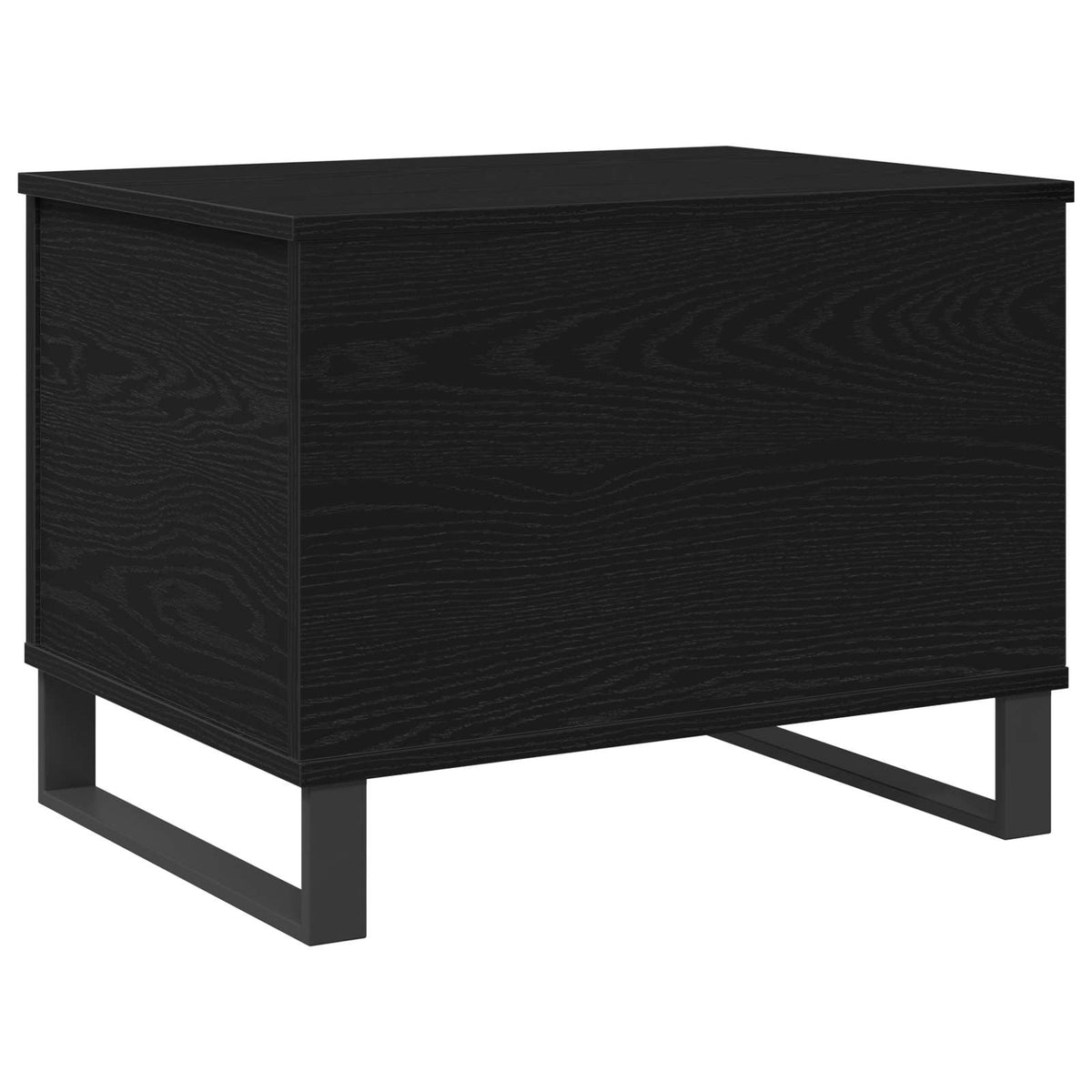 Kaffebord Svart Eik 60 X 44,5 X 45 Cm