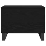 Kaffebord Svart Eik 60 X 44,5 X 45 Cm