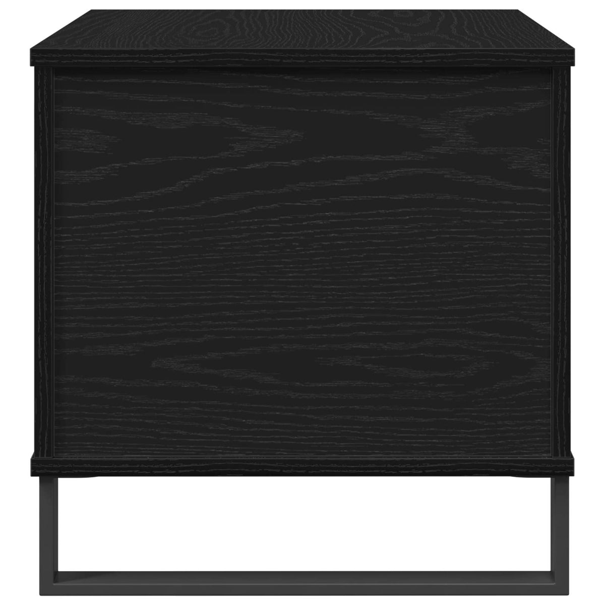 Kaffebord Svart Eik 60 X 44,5 X 45 Cm