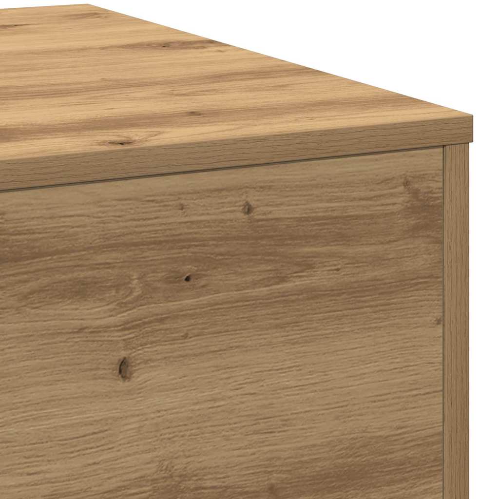 Kaffebord Artisan Eik 55 X 55 X 31 Cm