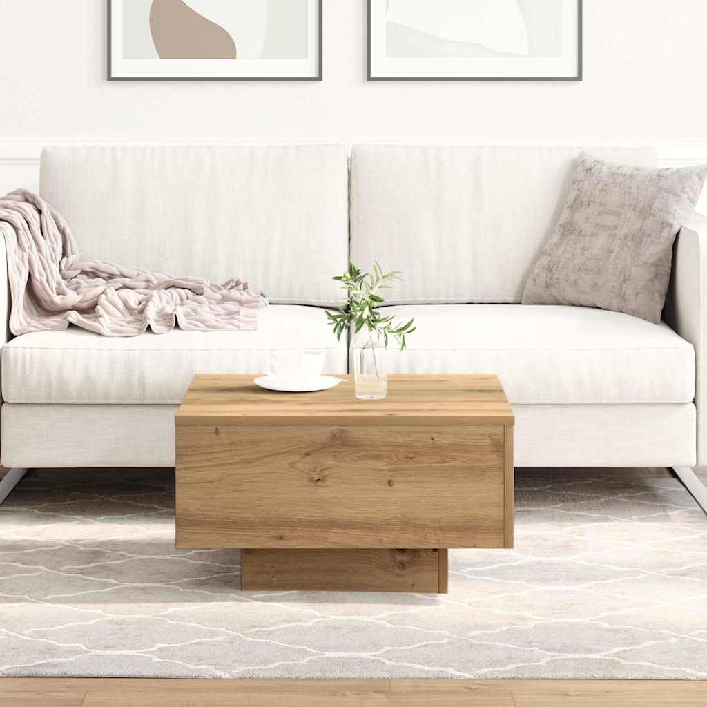 Kaffebord Artisan Eik 55 X 55 X 31 Cm
