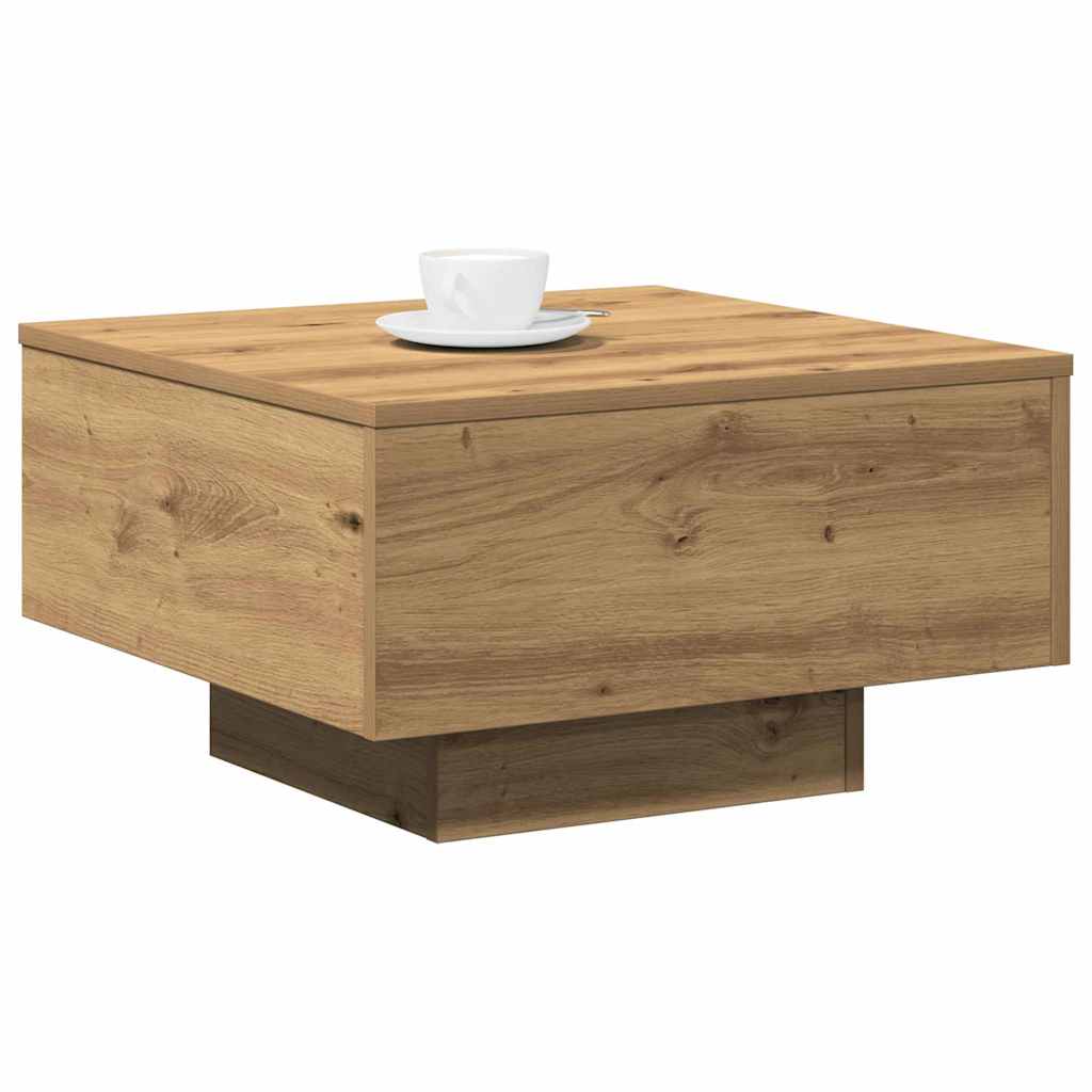 Kaffebord Artisan Eik 55 X 55 X 31 Cm