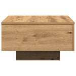 Kaffebord Artisan Eik 55 X 55 X 31 Cm