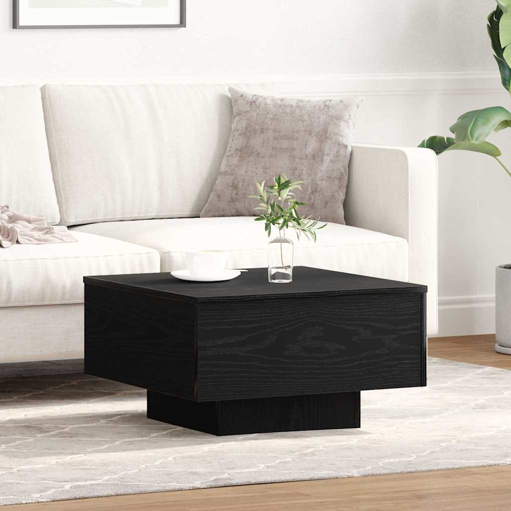 Kaffebord Svart Eik 55 X 55 X 31 Cm