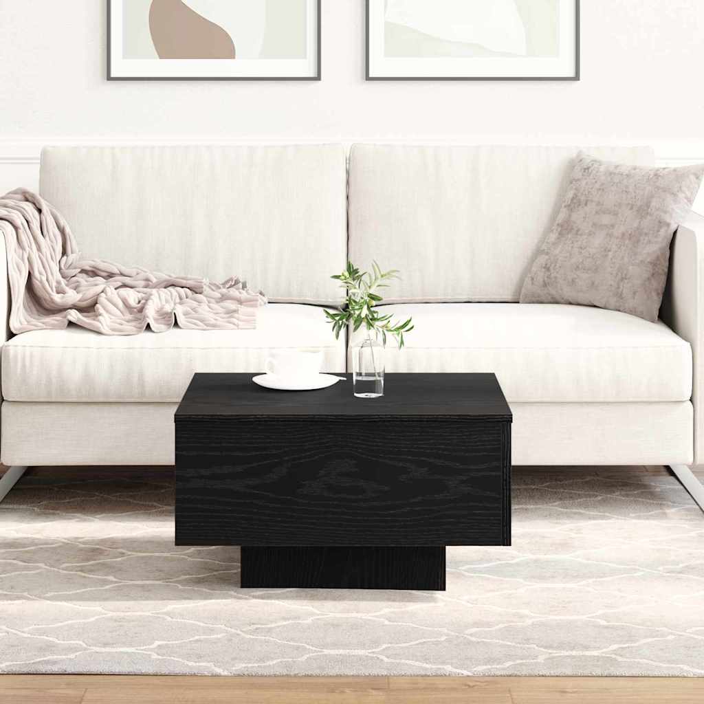 Kaffebord Svart Eik 55 X 55 X 31 Cm