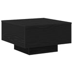 Kaffebord Svart Eik 55 X 55 X 31 Cm