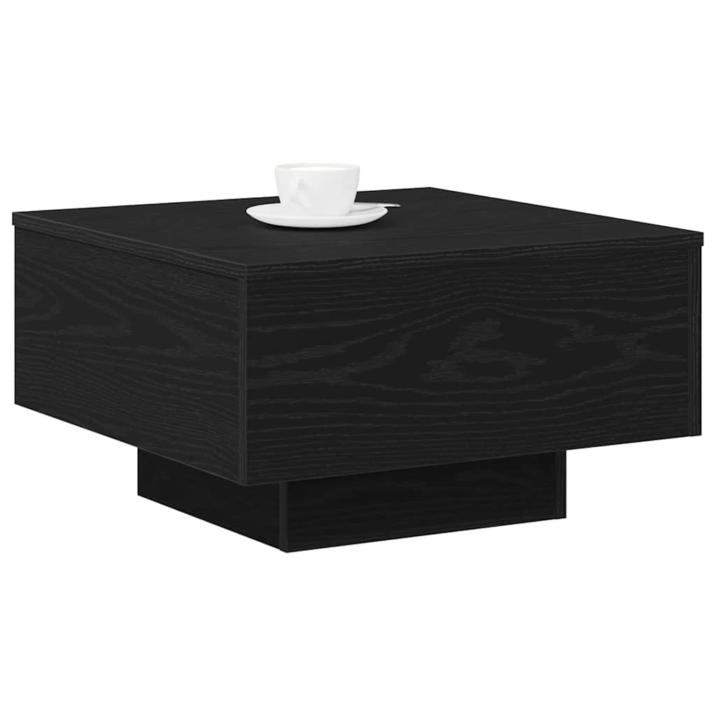 Kaffebord Svart Eik 55 X 55 X 31 Cm