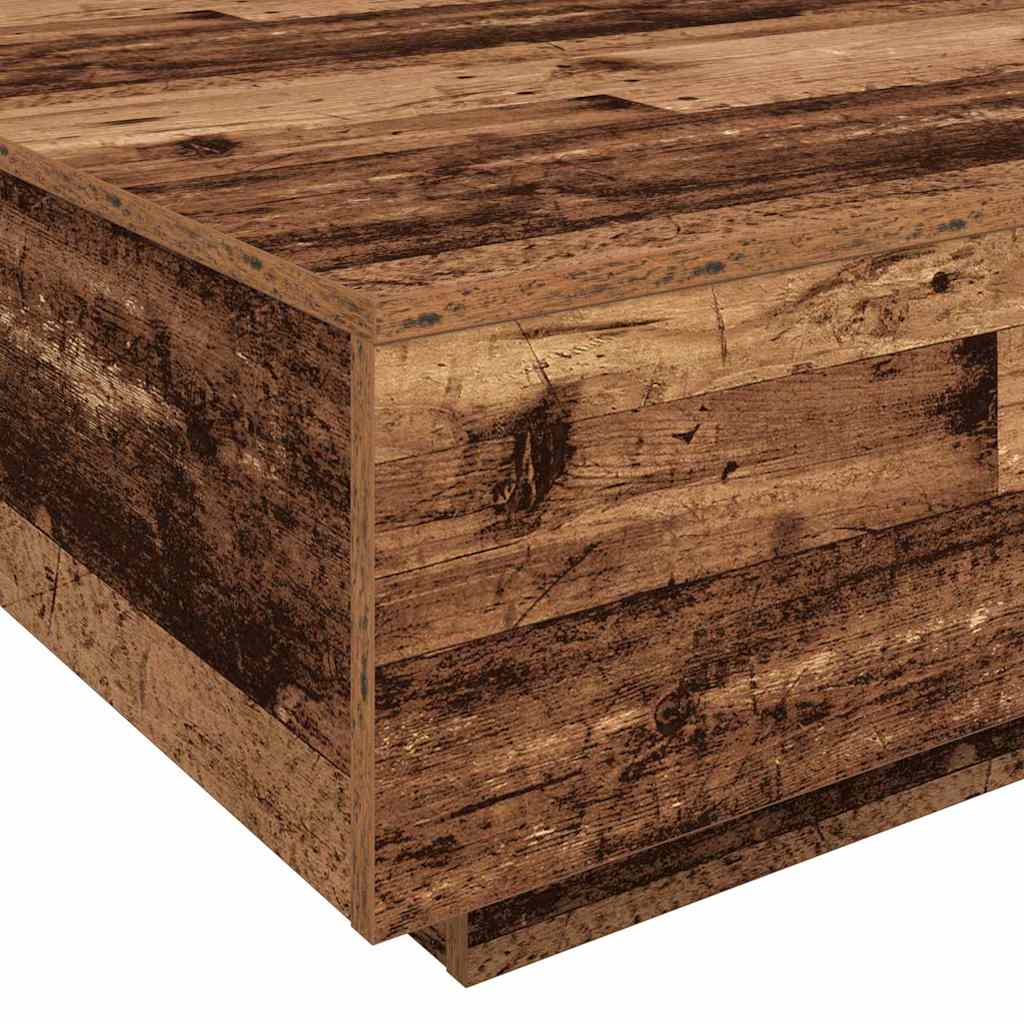 Kaffebord Gammelt Tre 55 X 55 X 31 Cm Konstruert Tre