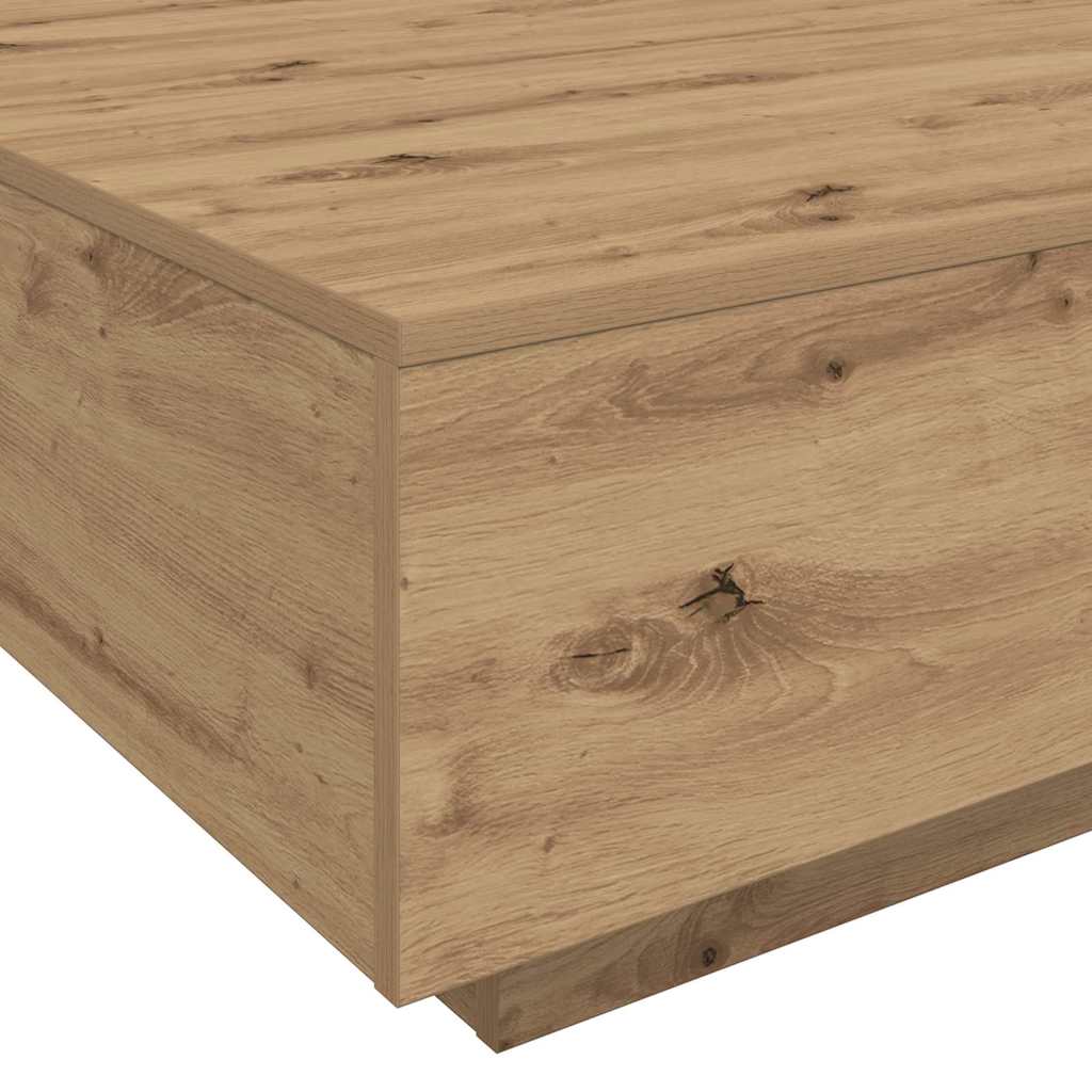 Kaffebord Artisan Eik 55 X 55 X 31 Cm Konstruert Tre