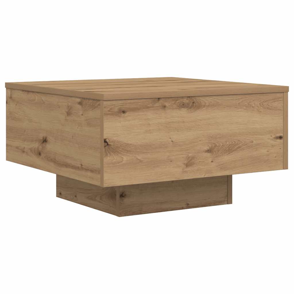 Kaffebord Artisan Eik 55 X 55 X 31 Cm Konstruert Tre