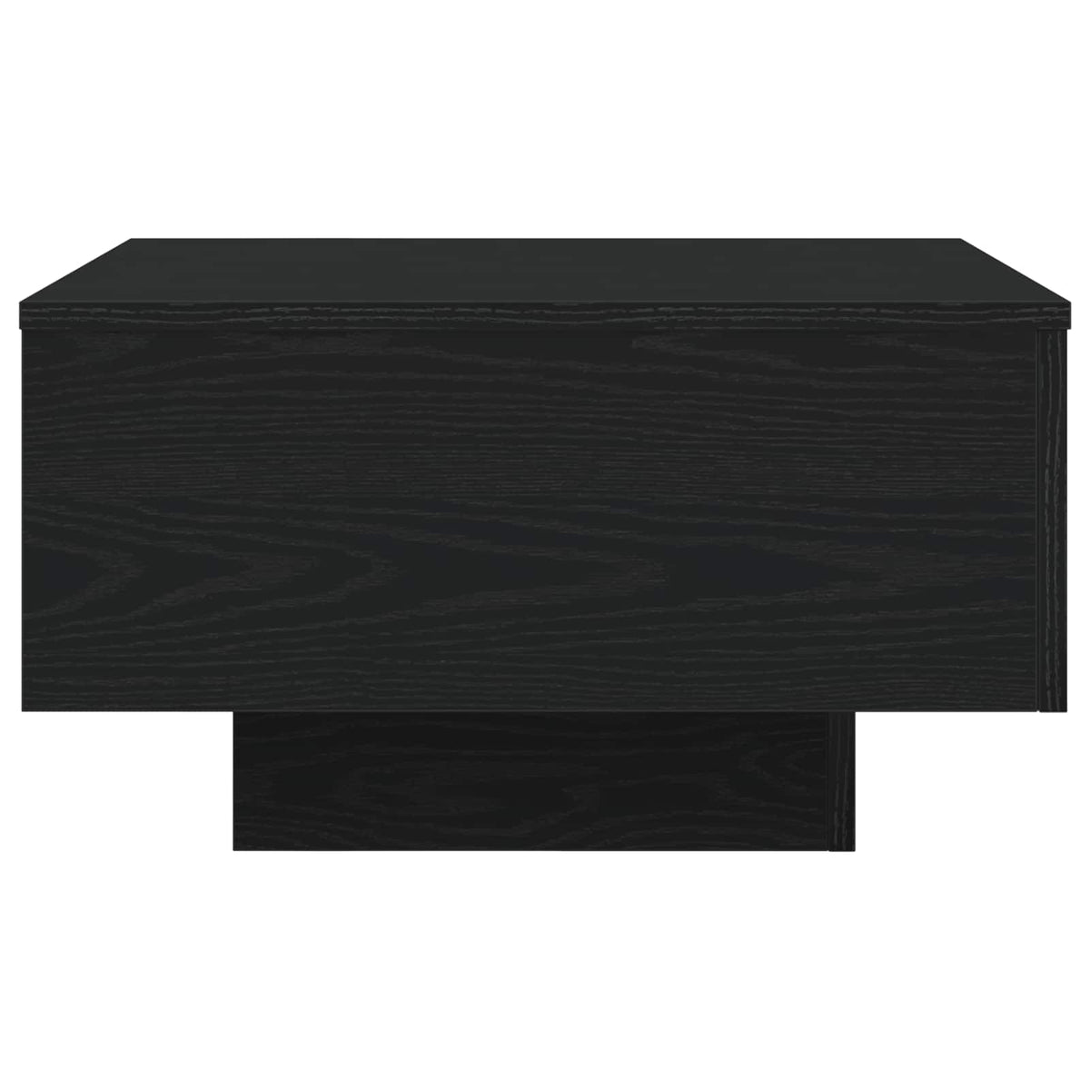 Kaffebord Svart Eik 55 X 55 X 31 Cm Konstruert Tre