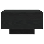 Kaffebord Svart Eik 55 X 55 X 31 Cm Konstruert Tre