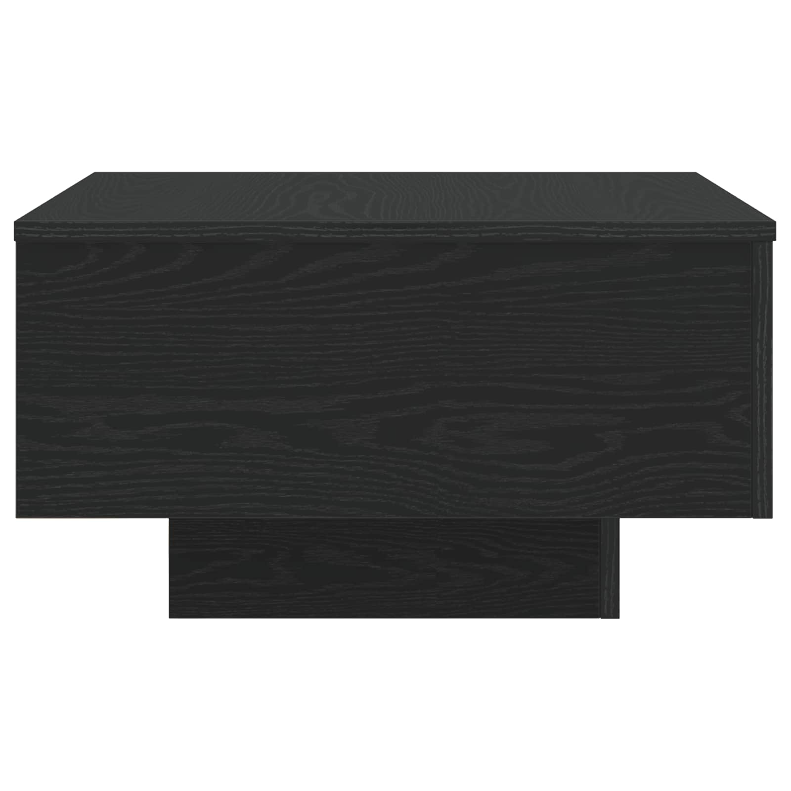 Kaffebord Svart Eik 55 X 55 X 31 Cm Konstruert Tre
