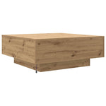 Kaffebord Artisan Eik 80 X 80 X 31 Cm Konstruert Tre