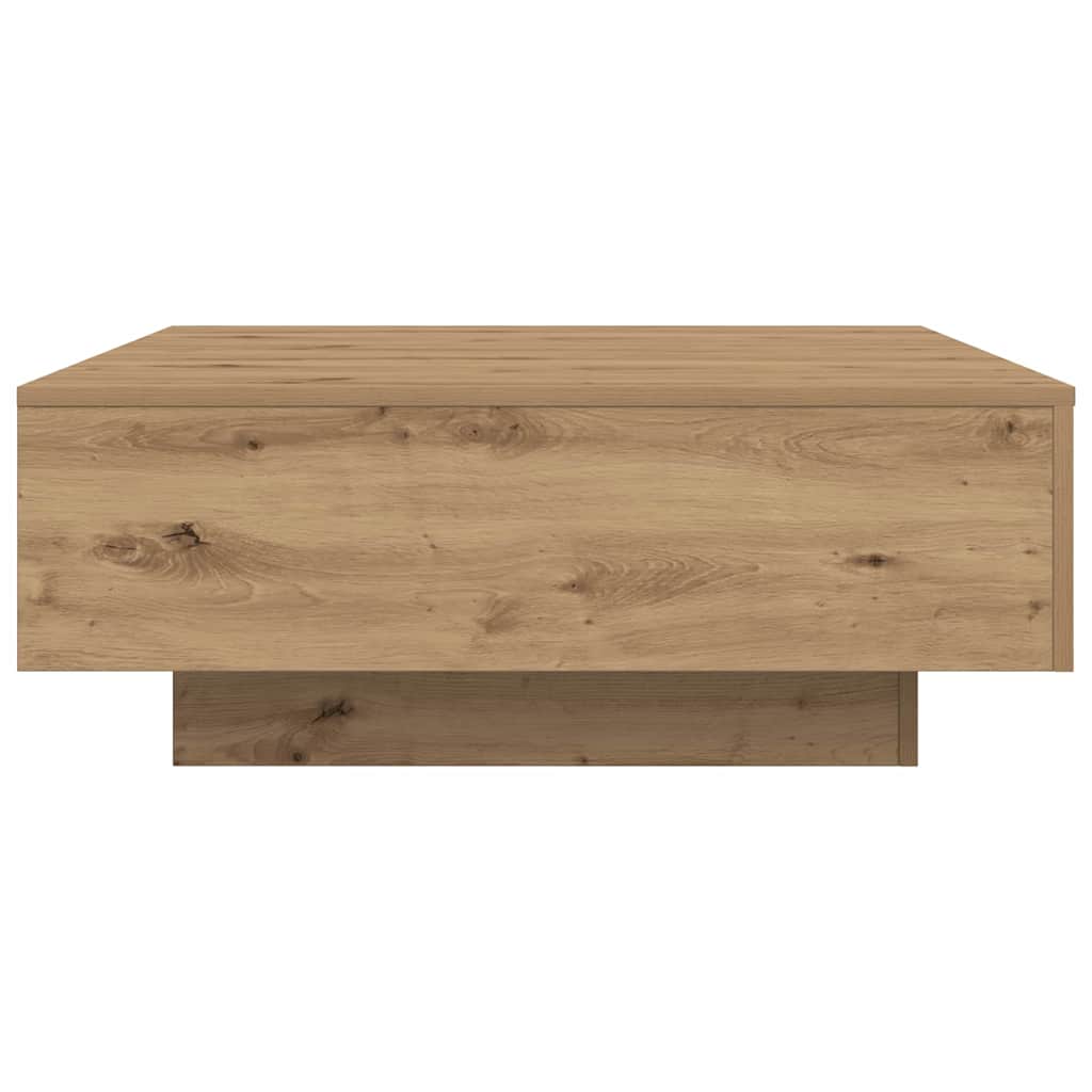 Kaffebord Artisan Eik 80 X 80 X 31 Cm Konstruert Tre