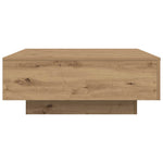 Kaffebord Artisan Eik 80 X 80 X 31 Cm Konstruert Tre