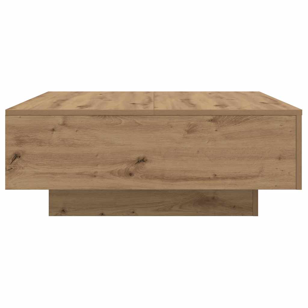 Kaffebord Artisan Eik 80 X 80 X 31 Cm Konstruert Tre