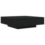 Kaffebord Svart Eik 100 X 100 X 31 Cm Konstruert Tre