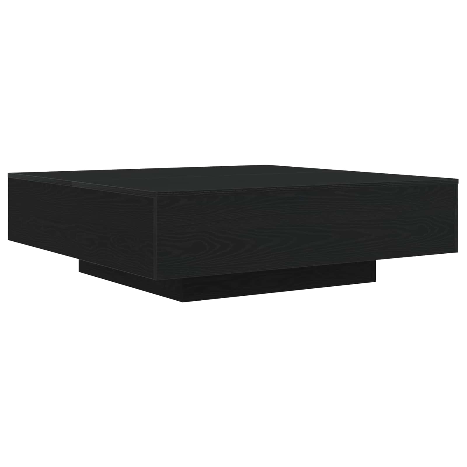 Kaffebord Svart Eik 100 X 100 X 31 Cm Konstruert Tre