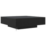 Kaffebord Svart Eik 100 X 100 X 31 Cm Konstruert Tre
