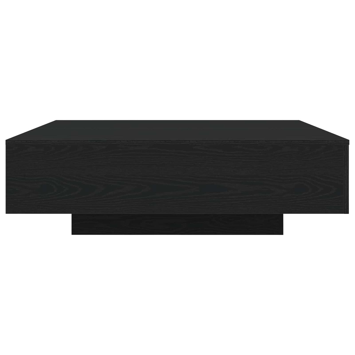 Kaffebord Svart Eik 100 X 100 X 31 Cm Konstruert Tre