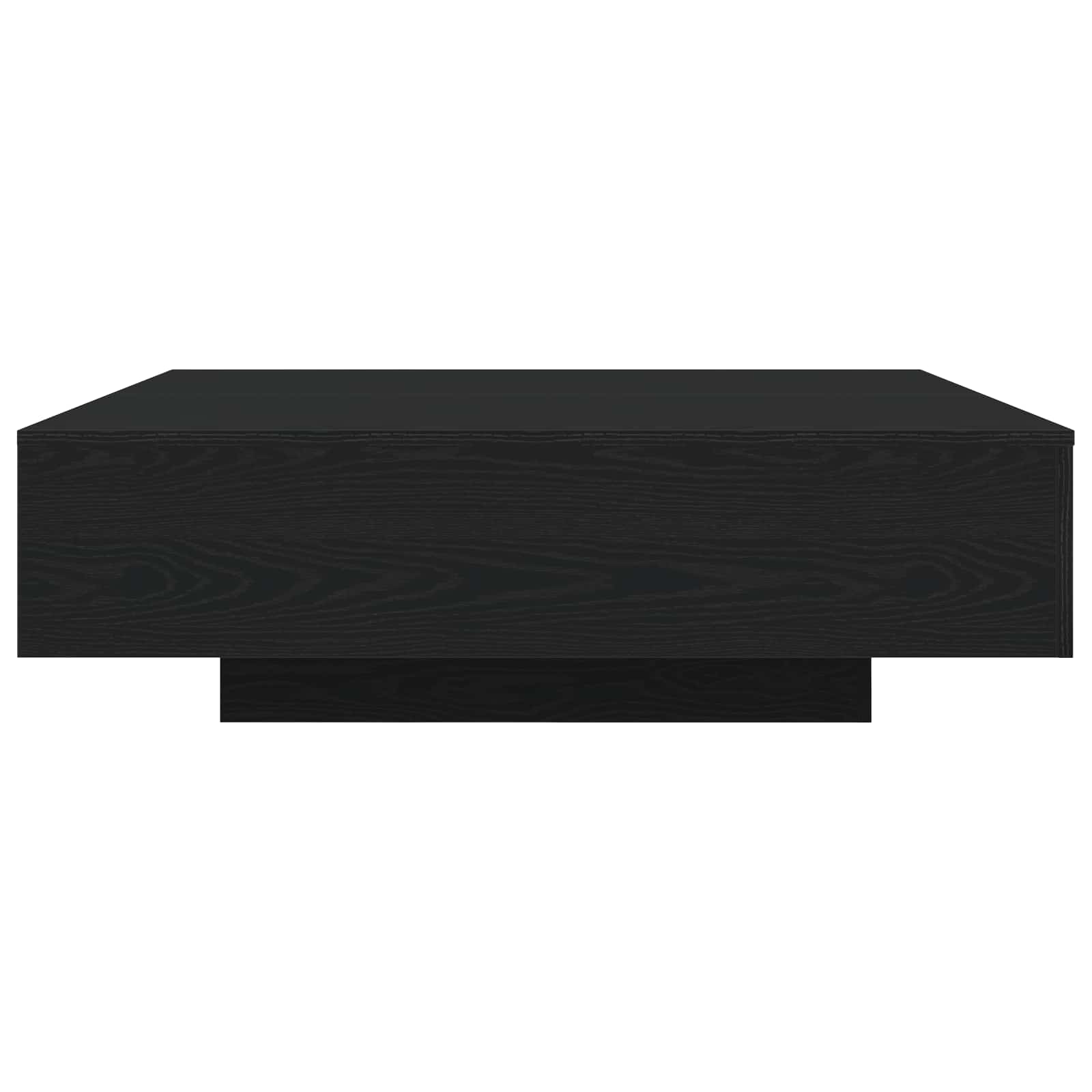Kaffebord Svart Eik 100 X 100 X 31 Cm Konstruert Tre