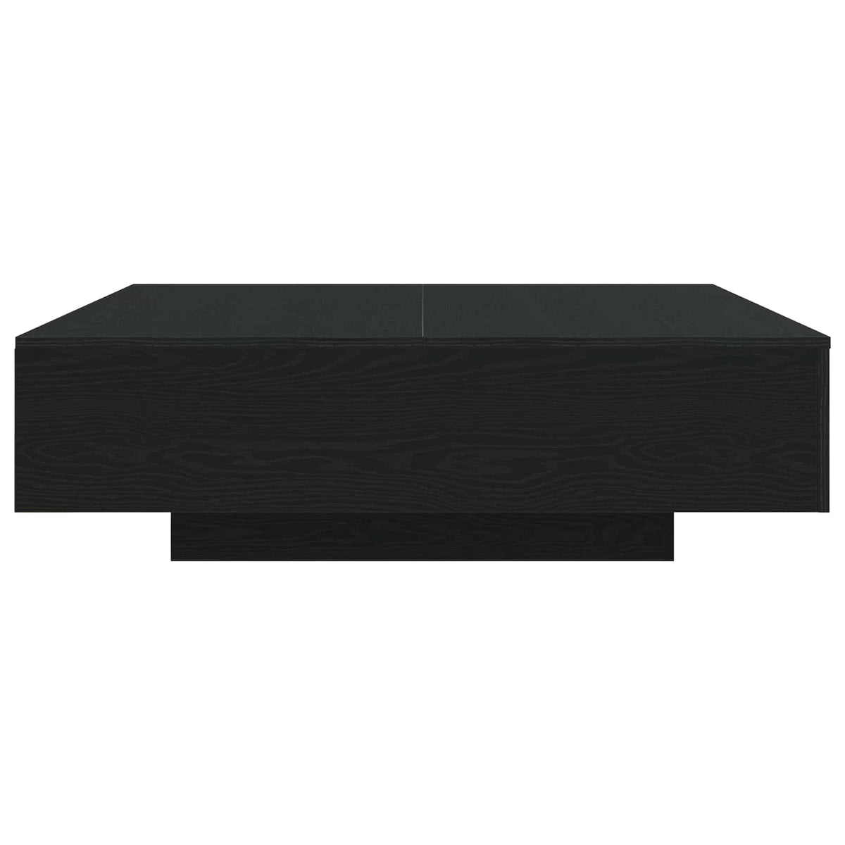 Kaffebord Svart Eik 100 X 100 X 31 Cm Konstruert Tre