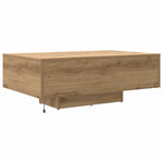 Kaffebord Artisan Eik 85 X 55 X 31 Cm Konstruert Tre