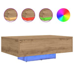 Kaffebord Artisan Eik 85 X 55 X 31 Cm Konstruert Tre