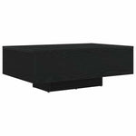 Kaffebord Svart Eik 85 X 55 X 31 Cm Konstruert Tre