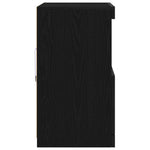 Led Sideboard Svart 60,5 X 37 X 67 Cm Konstruert Tre