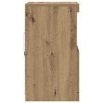 Led Sideboard Artisan Eik 41 X 37 X 67 Cm Konstruert Tre